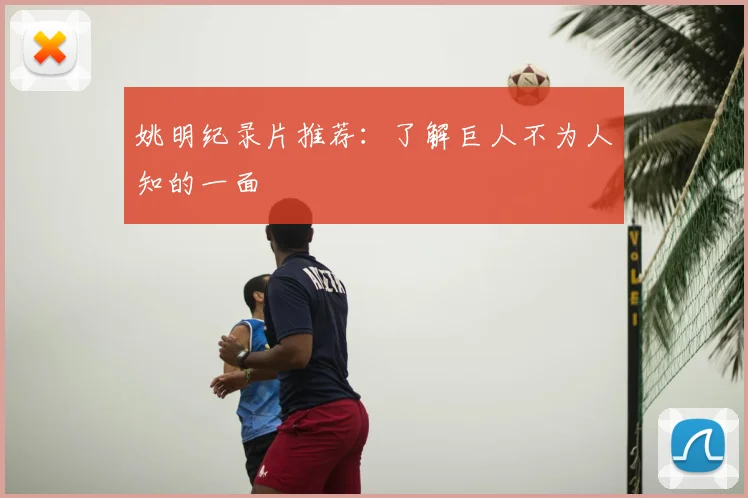姚明纪录片推荐：了解巨人不为人知的一面